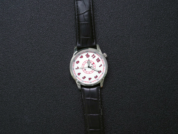 小心不要看錯時間手錶 紅色數字 個性化手錶 全球免運 第5張的照片