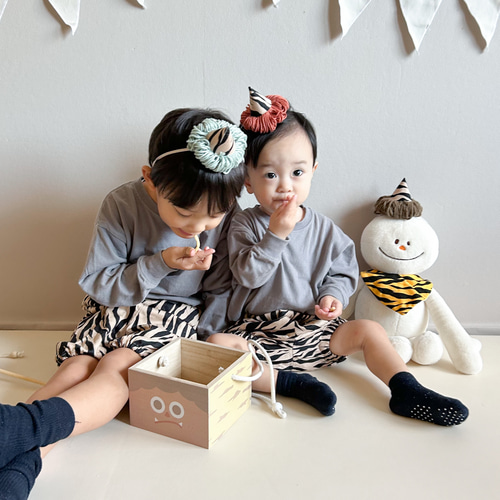 追加販売】【速達可】鬼かわいい♡2点set くすみカラーの節分コス（鬼