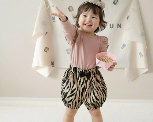 追加販売】【速達可】鬼かわいい♡2点set くすみカラーの節分コス（鬼