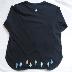 原画長袖Tシャツ（木）　Lサイズ 2枚目の画像
