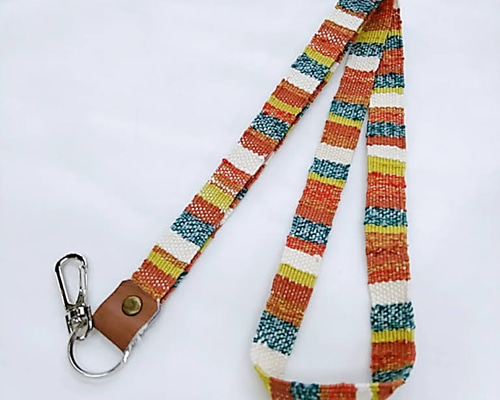 在庫一掃SALE！　ズパゲッティ　ネックストラップ　ネームホルダー　ハンドメイド 在庫一掃SALE！ ズパゲッティ ネックストラップ ネームホルダー