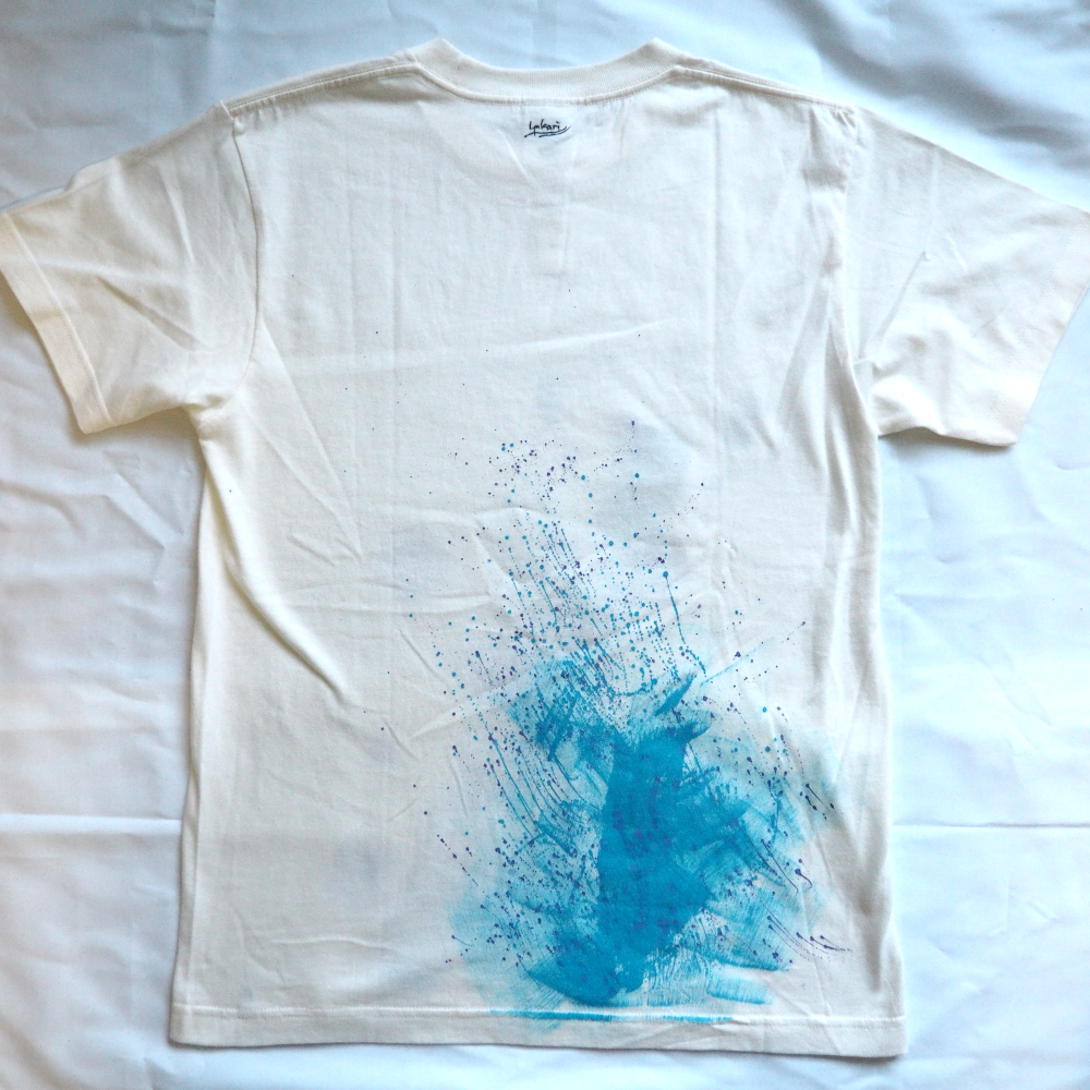 原画半袖Tシャツ（きりん）　Sサイズ