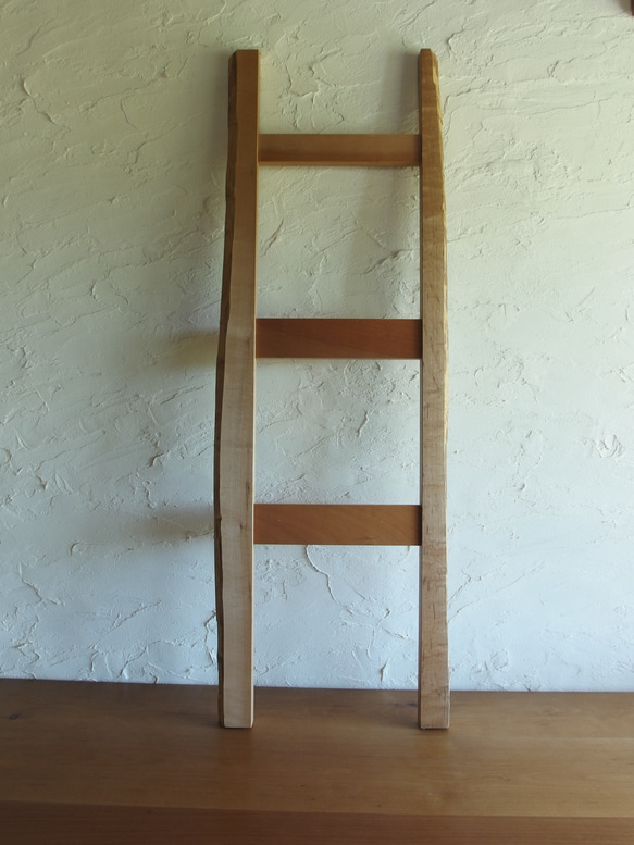 HASHIGO はしご SSサイズ 壁掛けラック・ウォールシェルフ 家具工房