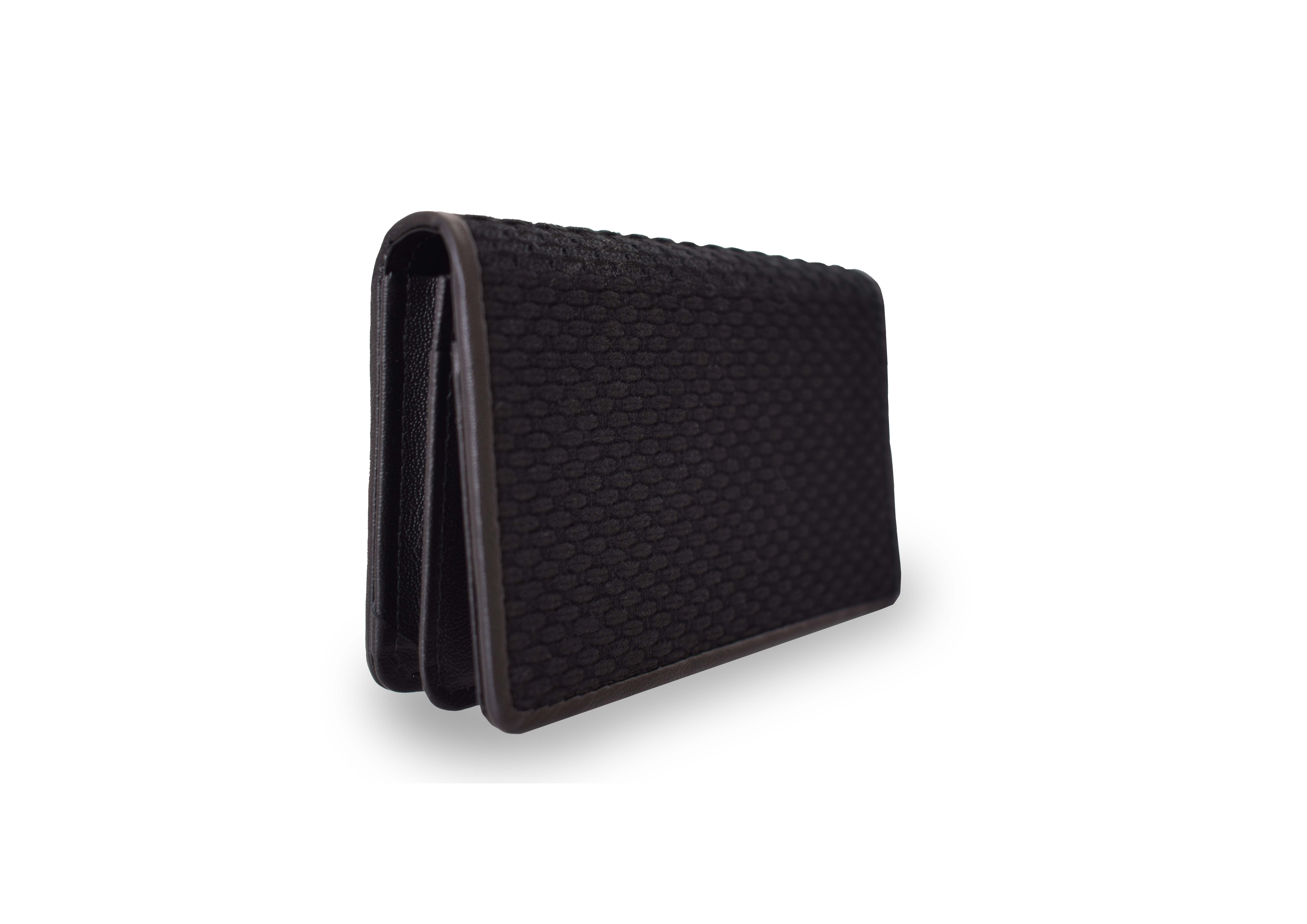 刺子名刺入れ｜黒