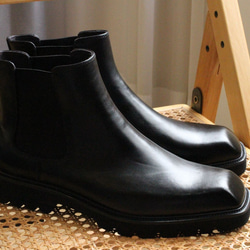 秋冬男士柔軟皮革鞋舒適時尚短靴 24 公分-27 公分 #889⭐免運費⭐ 第19張的照片