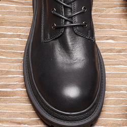 秋冬男士柔軟真皮鞋鞋舒適時尚短靴馬丁靴 24 公分-27 公分 #890⭐免運費⭐ 第10張的照片
