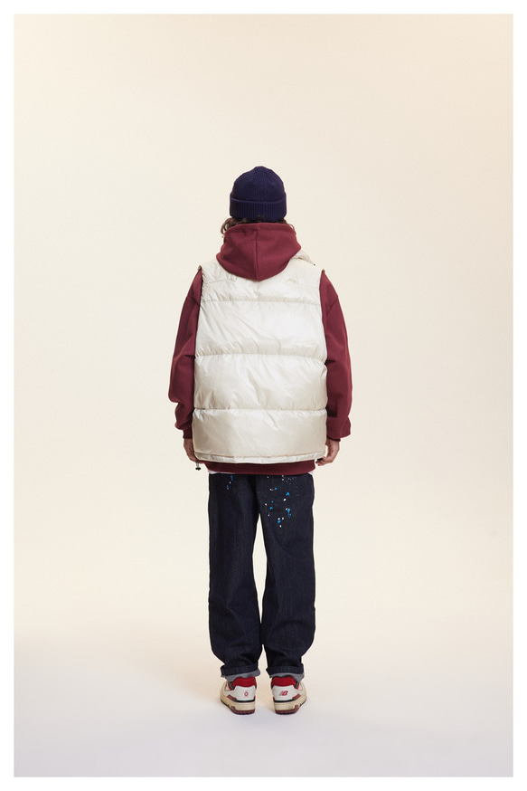 秋冬新品 ショートダウンジャケット メンズ スタンドカラー ユニセックス 厚手暖かいカップルコート レディース 9枚目の画像