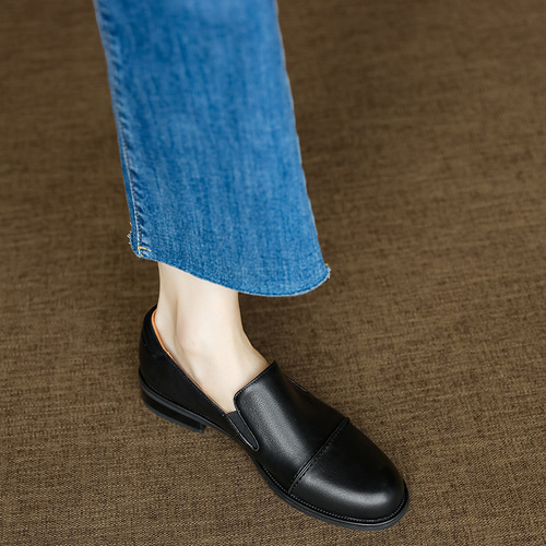 ローファー 本革 スリッポン シューズ 革靴 大人靴 レザー 屈曲