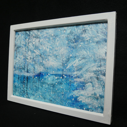 油絵 油彩 油彩画 絵画【白い池】 油絵 油彩 油彩画 絵画 【白い池】 絵画 HR 通販 17026378