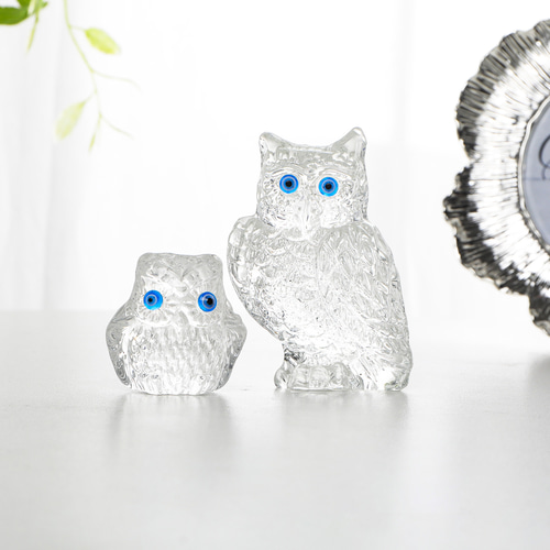 手掘りフクロウ　天然水晶 手掘りフクロウ 天然水晶 【公式通販】