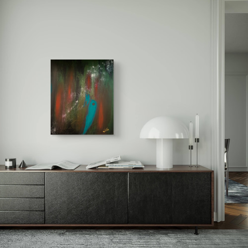 夢で見た絵 - 抽象画 46×38㎝ F8 原画のみ キャンバス インテリア