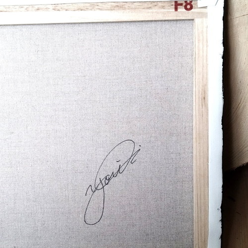 ループNo2.躍- 抽象画 46×38㎝ F8 原画1点のみ インテリア おしゃれ