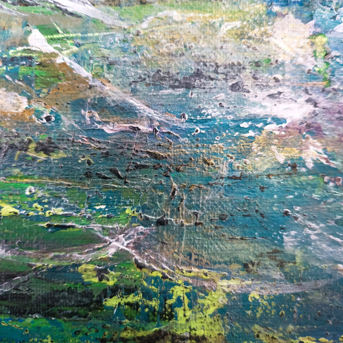 ループNo2.躍/ 抽象画 キャンバス 46×38㎝ F8 原画1点のみ モダン ループNo2.躍- 抽象画 46×38㎝ F8 原画1点のみ インテリア おしゃれ