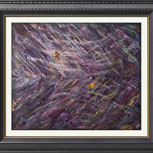 【今日の超目玉】 ループNo1.醒 キャンバス 原画1点のみ F8 46×38㎝ 抽象画 - 絵画