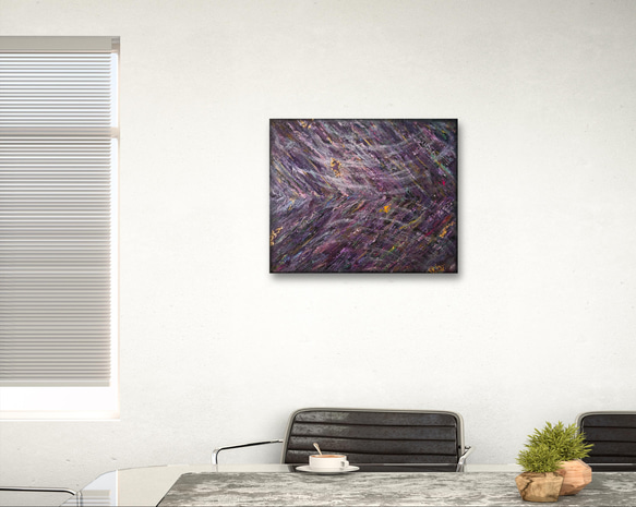 ループNo1.醒 / 抽象画 46×38㎝ F8 インテリア モダン おしゃれ