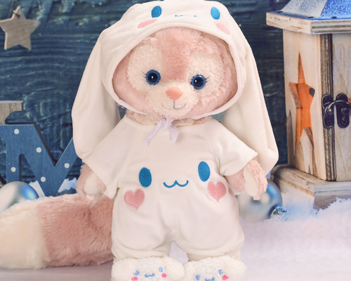 でろりーなさん専用 ぬい服 ステラルー コスチューム ぬいぐるみ服 リーナベル レナ・ベア服