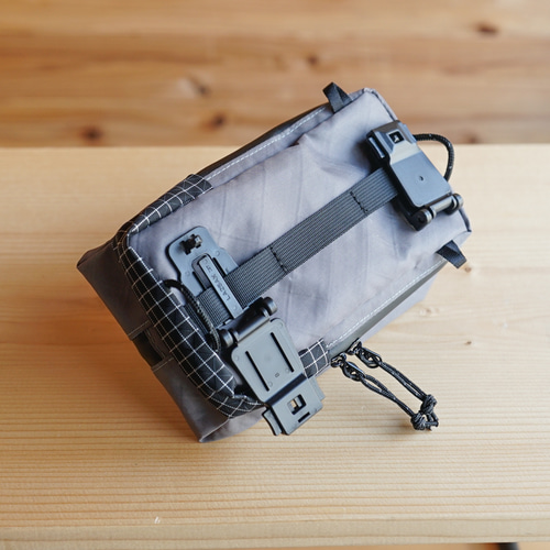 グレー・モバイルポケティケース・M /登山・キャンプ・アウトドア