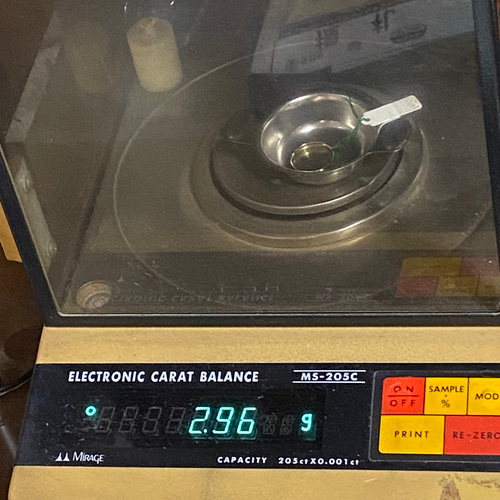 k18YG AU750 18金 フラット リング サイズ11号 指輪・リング 