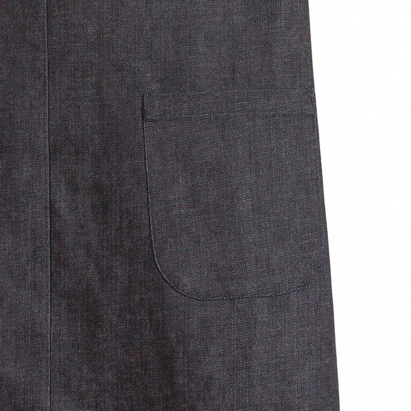 c_o_c_o_r_o　ストレッチデニム　ロングジャンパースカート 13枚目の画像