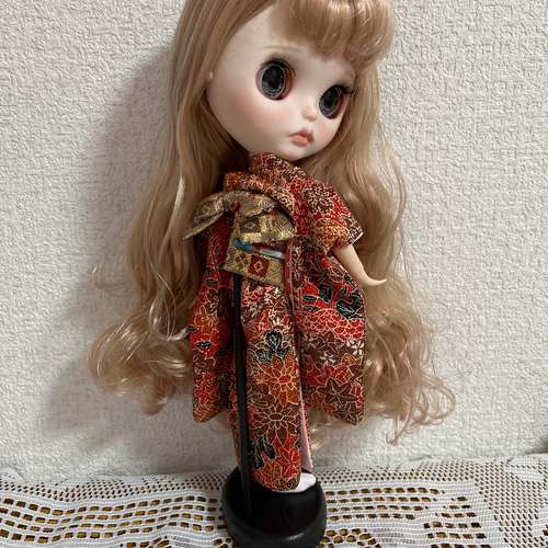 リカちゃん、ブライス振袖と帯びセット その他人形 おーちゃん