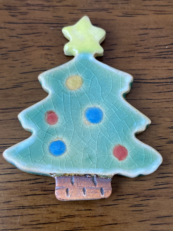 クリスマスツリー箸置き 3枚目の画像