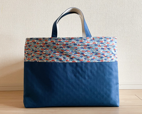 りんこ☺︎様☆リバティ カーズトリコロール×ネイビー レッスンバッグ他確認ページ りんこ☺︎様☆リバティ カーズトリコロール×ネイビー レッスン