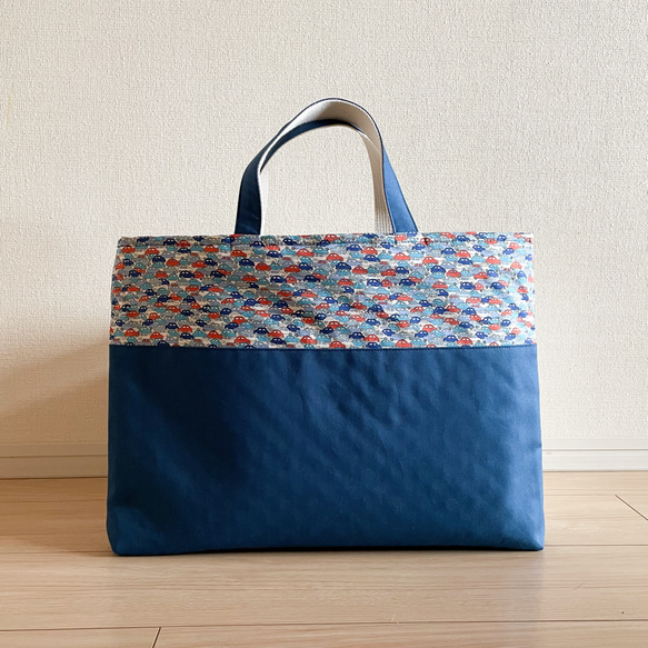 レッスンバッグ　車柄　リバティ　入学グッズ　入園グッズ 楽天市場】[送料無料] リバティ レッスンバッグ ハンドメイド