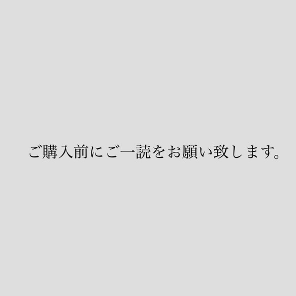 初めにご一読をお願い致します。 1枚目の画像