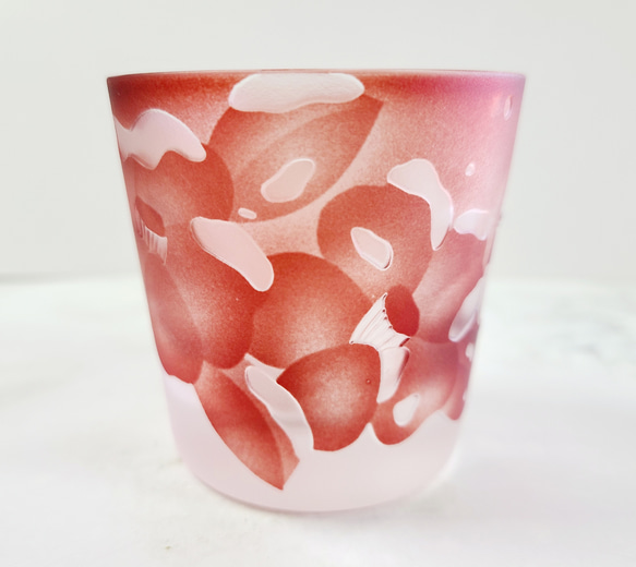 モコモコシマエナガ★銅赤ぐい呑み 6枚目の画像