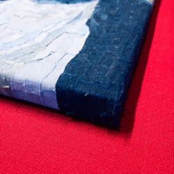 藍染襤褸 モザイク アート  Kurt Cobain カートコバーン Nirvana ニルヴァーナ ポスター  A3 4枚目の画像