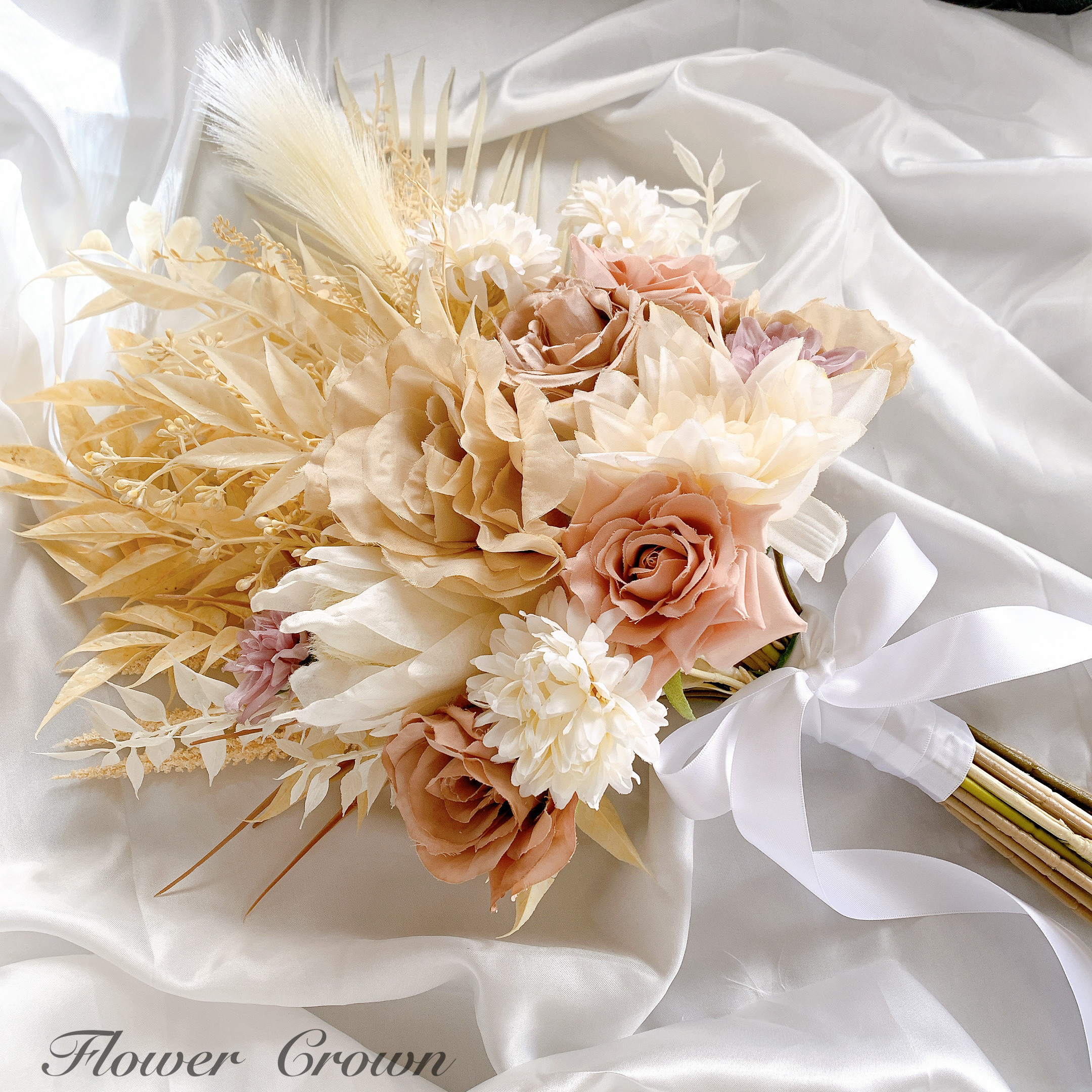 アーティフィシャルフラワーブーケ よぅ クラッチブーケ 結婚式 アーティフィシャルフラワーブーケ よぅ クラッチブーケ 結婚式
