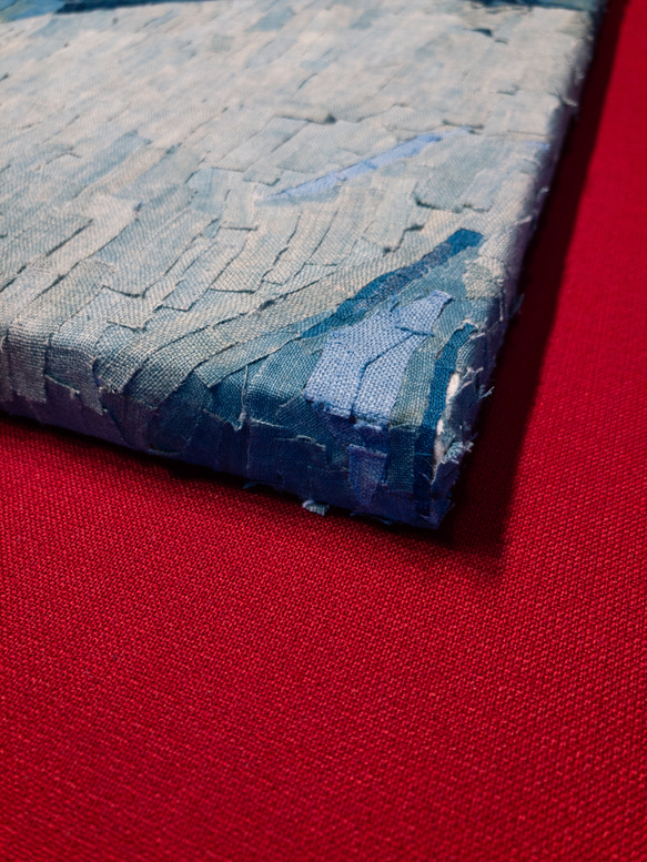 藍染襤褸 モザイク アート  Eazy-E イージー・イー N.W.A ポスター  A3 4枚目の画像