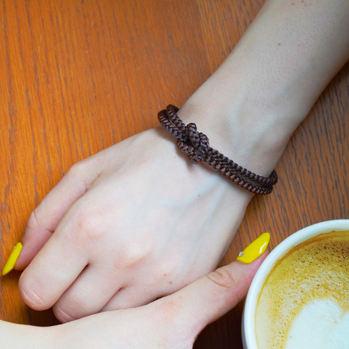 組紐 ブレスレット ギフト 藤三郎X京都あさひ屋 正絹組紐金具留め