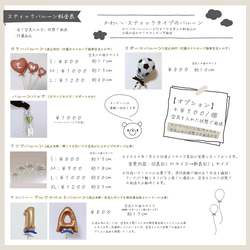 【選べるカラー】カラーバルーン　Sサイズ　プロップス　バルーンバッグ　スティックバルーン　名入れ　推し　メンカラ　誕生日 11枚目の画像