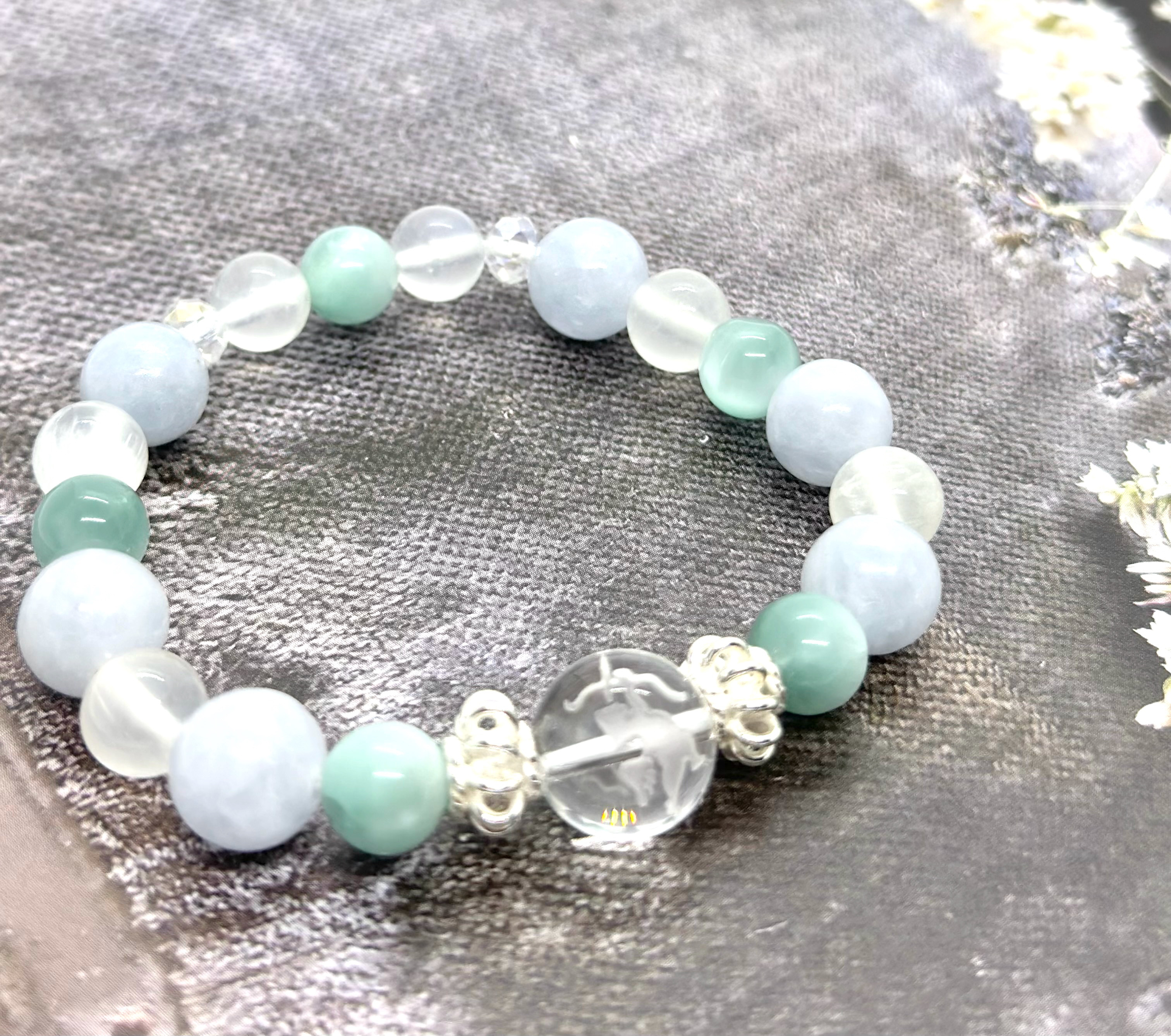 数量限定✴︎エンジェルクリスタル✴︎大天使ラファエル様が貴方の心身の調和を強力サポート❤︎  パワー　天然石　ストーン