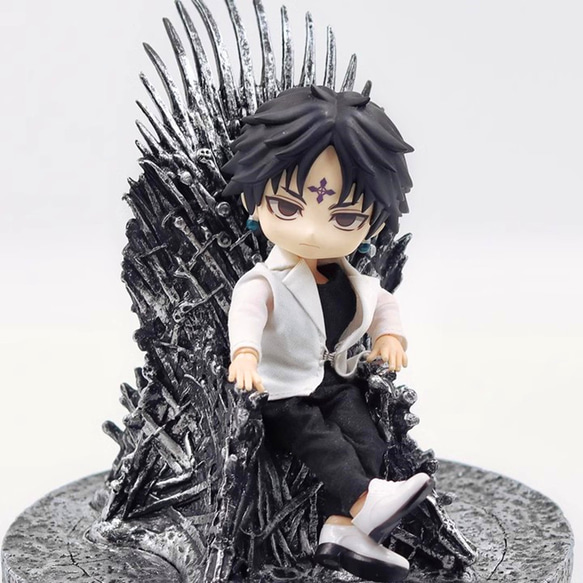 オビツ11 OB11 1/12ドール家具 ミニ家具 剣の王座 ソファー 椅子