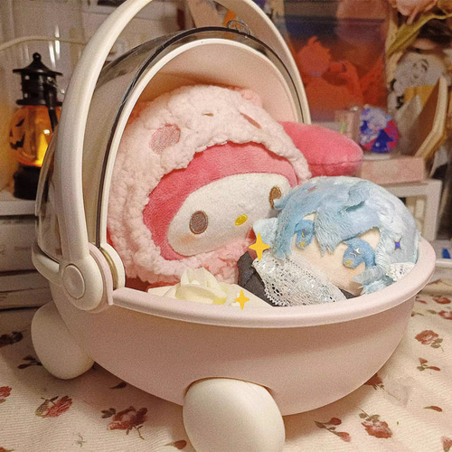 レトロ ぬいぐるみベッド ぬいベッド アンティーク ゆりかごベッド 昭和レトロ 英国アンティーク | ゆりかご・ドールベッド - Q'S ANTIQUES