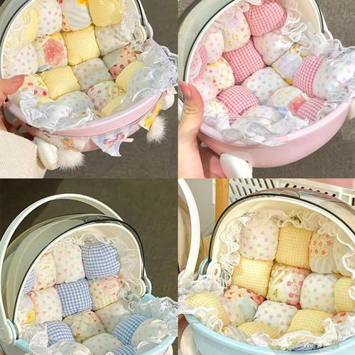 着せ替えぬいぐるみ ぬいぐるみ ドール家具 ミニ家具 ゆりかごベッド 2