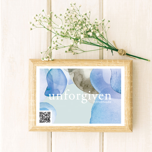 M-5】委託販売・ハンドメイドイベントに☆名入れショップサイン／ミニPOP