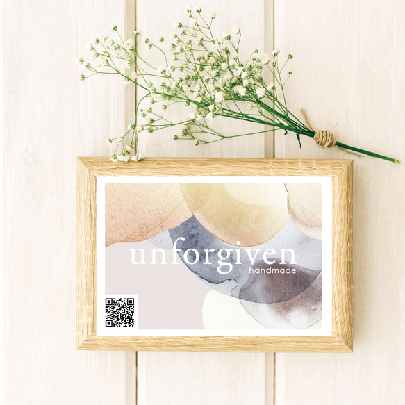 B-2】委託販売・ハンドメイドイベントに☆名入れショップサイン／ミニ