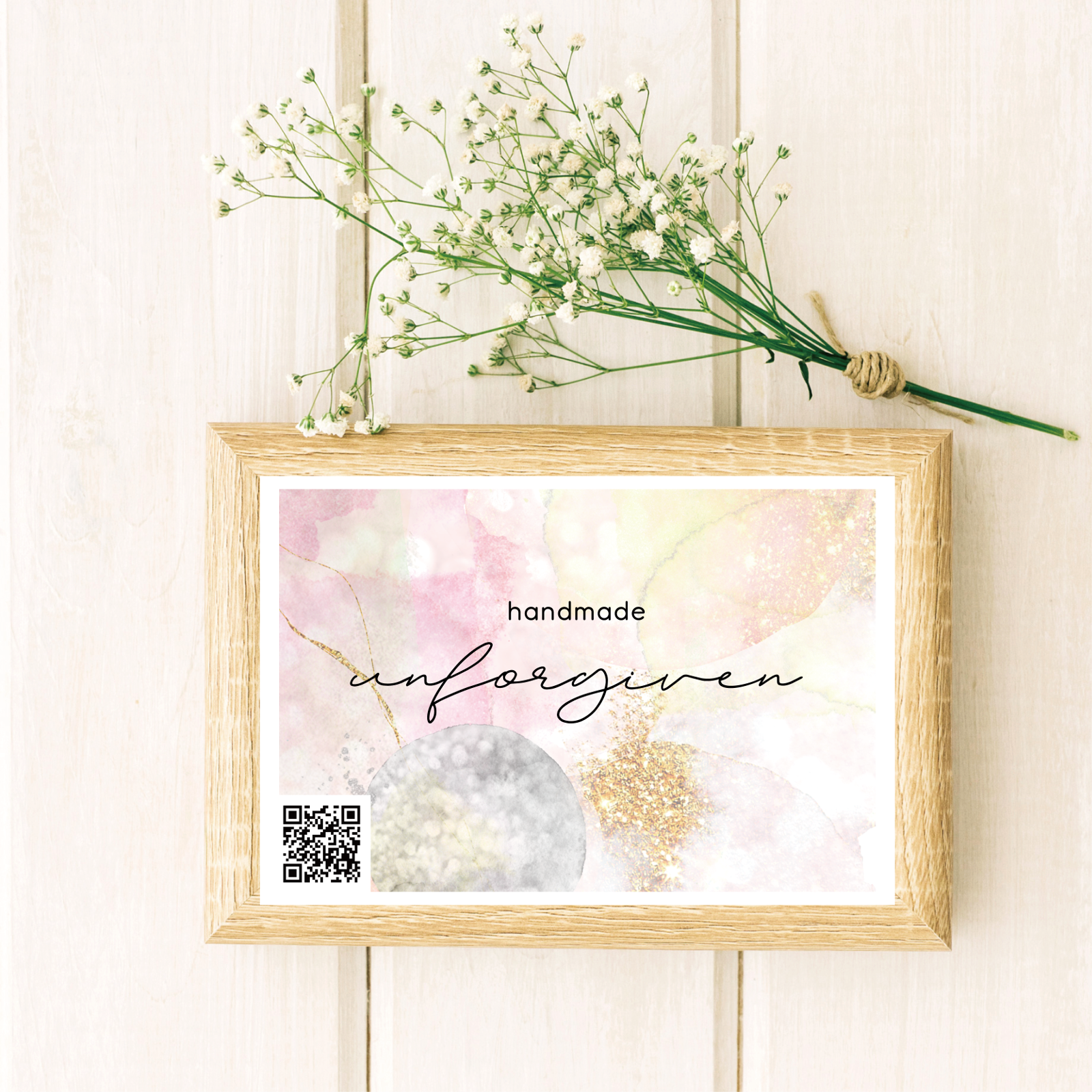 O-1】委託販売・ハンドメイドイベントに☆名入れショップサイン／ミニPOP