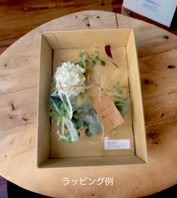 【再販・人気】プミラリース／ラベンダー×グリーン／春 夏 玄関リース フラワーリース 造花 ブルー ナチュラル 4枚目の画像