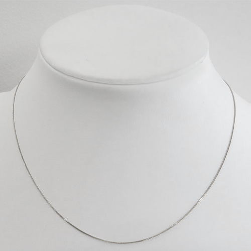 K14WG レディース　ネックレス noguchi BIJOUX(ノグチ)K14WGホワイトダイヤモンドネックレス