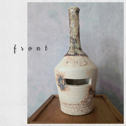 No．1】陶器のオブジェ・照明 スタンドライト・テーブルランプ