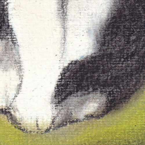 念じる（パステル画 原画） 絵画 にゃんずら 通販 17030899｜Creema