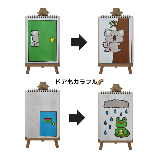 誕生会の出し物にも使える】とんとんとんだれですか？ スケッチブック