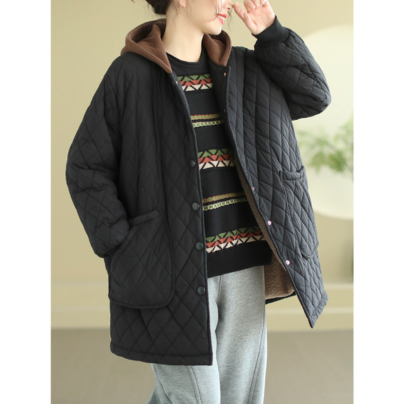 キルティングジャケット 大人 コート ミドル アウター コート