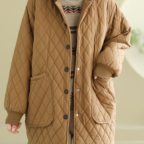 キルティングジャケット 大人 コート ミドル アウター コート