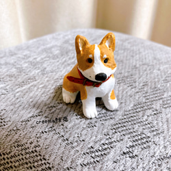 コーギー　ミニチュア　犬　フィギュア　置物　オブジェ 5枚目の画像