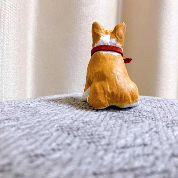 コーギー　ミニチュア　犬　フィギュア　置物　オブジェ 7枚目の画像